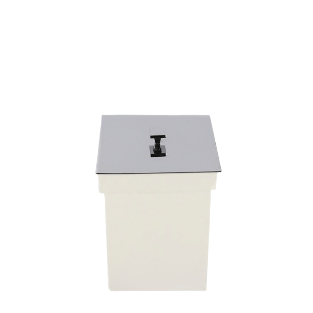 Frame Beyaz Koryan Banyo Çöp Kovası